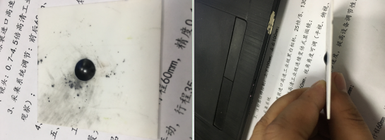 qm球盟会·(中国)球盟会-（华南理工大学）玻璃粉体高温下与陶瓷表面的接触角润湿测试报告