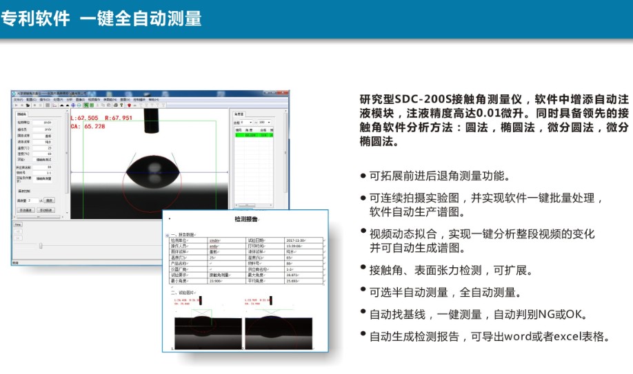 什么是润湿角与接触角？qm球盟会·(中国)球盟会接触角测量仪介绍视频 