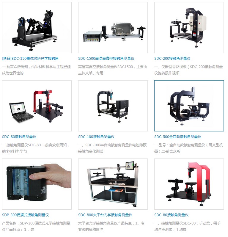 qm球盟会·(中国)球盟会精密水滴角测量仪型号大全