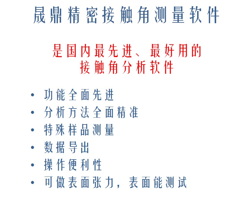 qm球盟会·(中国)球盟会精密接触角测量仪软件